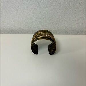 Women Brass Cuff Bracelet